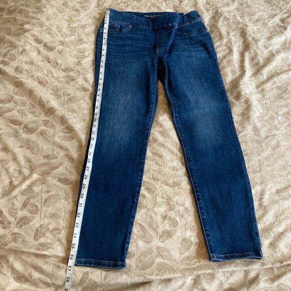 Chico's Pull-On Ankle Jegging Inverness Indigo Size 0 Regular - NWT - Picture 2 of 15